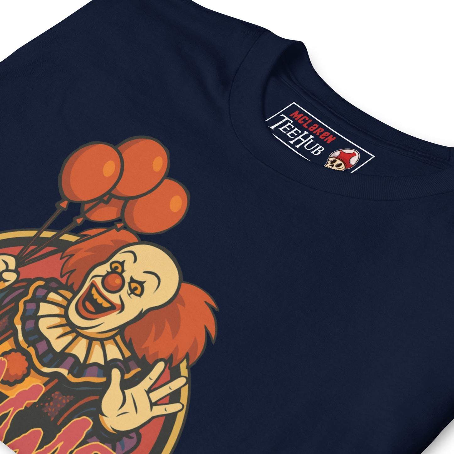 “Pennywise” Horror Clown T-Shirt – Creepy Killer Clown Graphic Tee