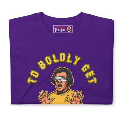 To Boldly Get Your Freak On T-Shirt – Funny Star Trek Inspired Sci-Fi Party Tee