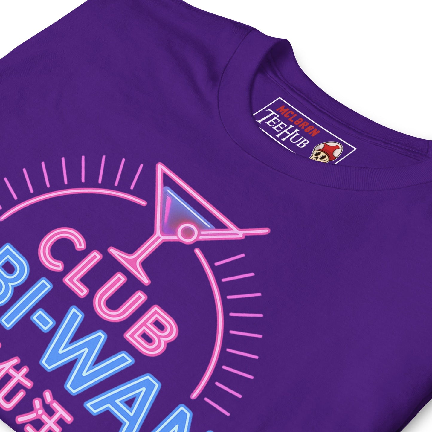 Club Obi-Wan T-Shirt – Retro Indiana Jones Neon Tee – 80s Movie Pop Culture Apparel