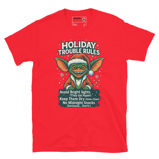 Christmas Gremlins 3 Rules T-Shirt