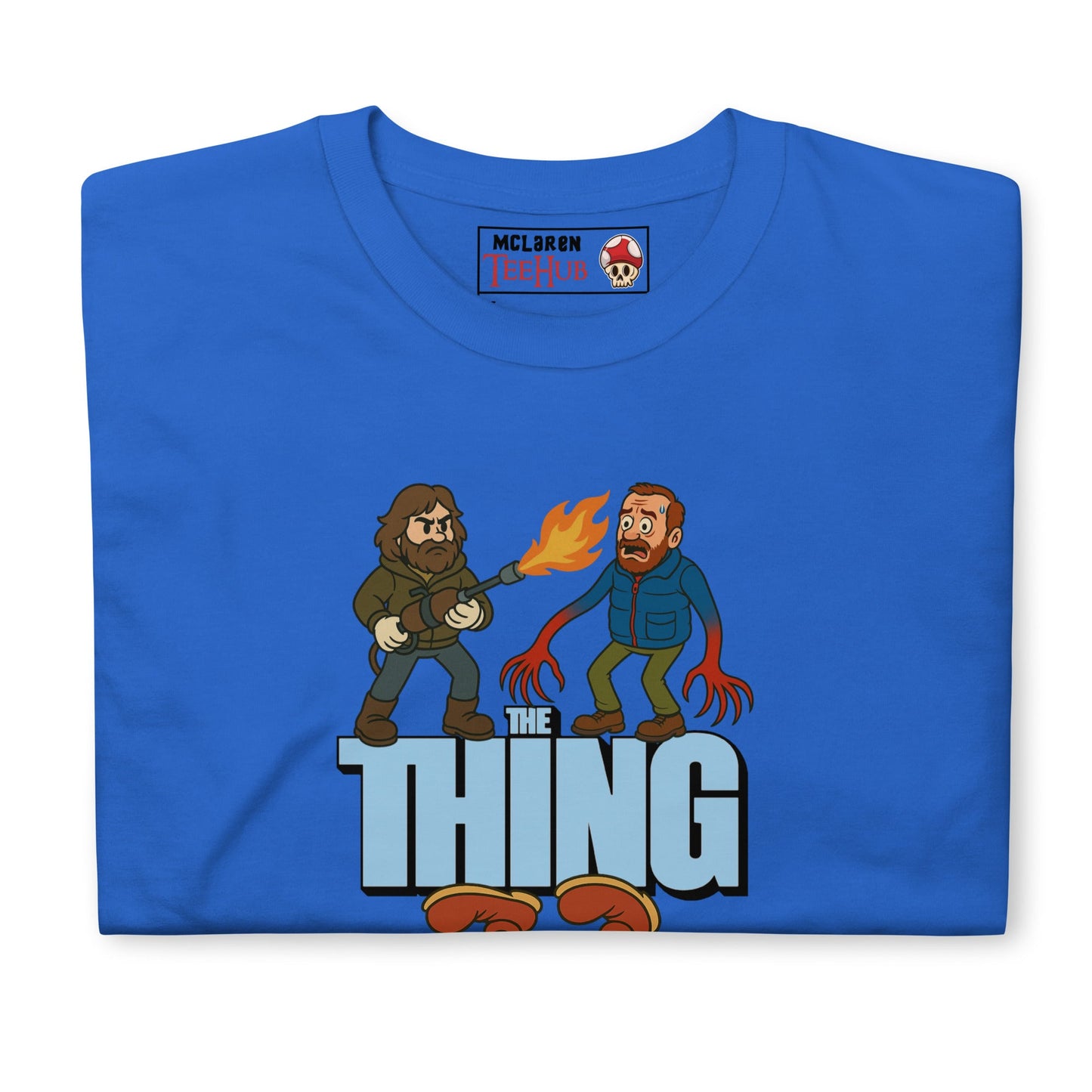 The Thing Cartoon Parody T-Shirt – Funny Retro Horror Design