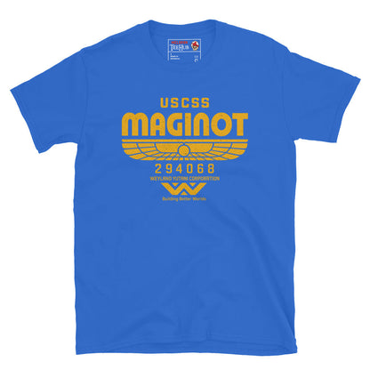 USCSS Maginot Weyland-Yutani T-Shirt – Alien Earth Retro Sci-Fi Tee
