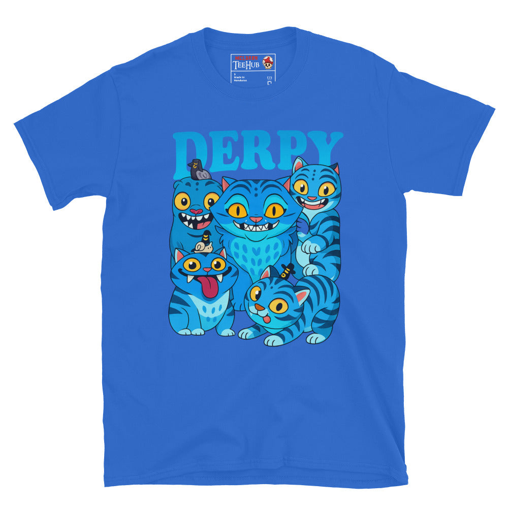 K-Pop Demon Hunters DERPY Blue Demon T-Shirt