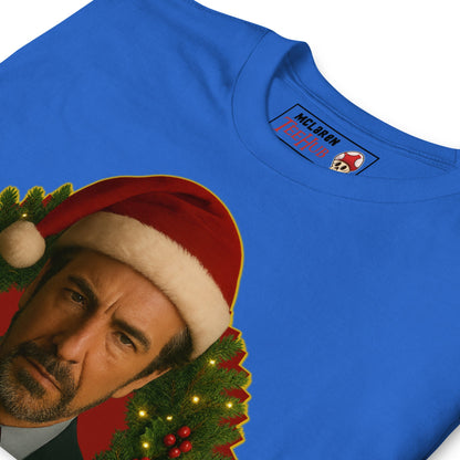 Die Hard Hans Gruber Christmas T-Shirt
