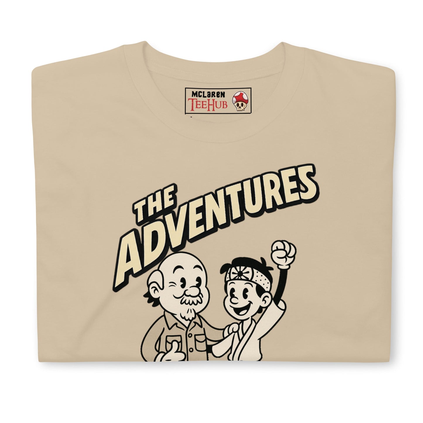 Retro Karate Kid T-Shirt – Mr. Miyagi & Daniel-San Vintage Cartoon Tee