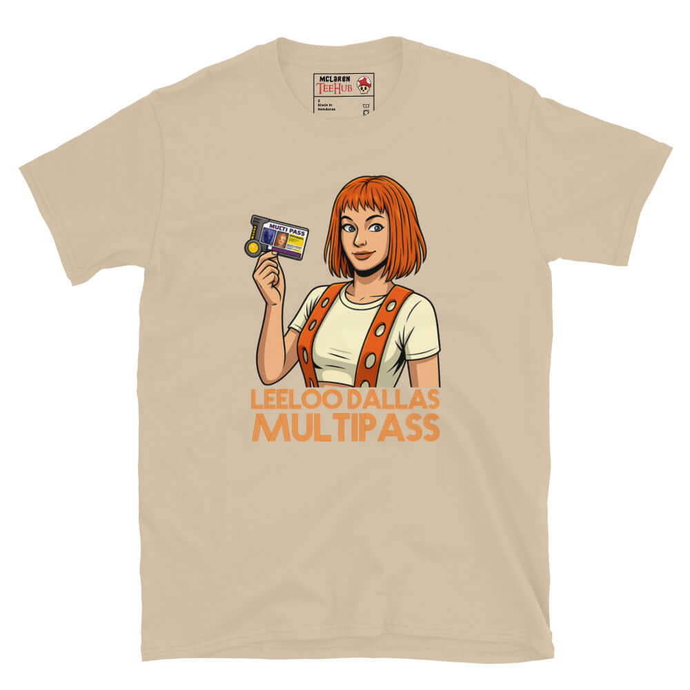 Leeloo Dallas Multipass T-Shirt – The Fifth Element Inspired Tee