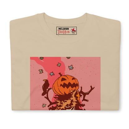 Pumpkin Skeleton Samhain Halloween T-Shirt