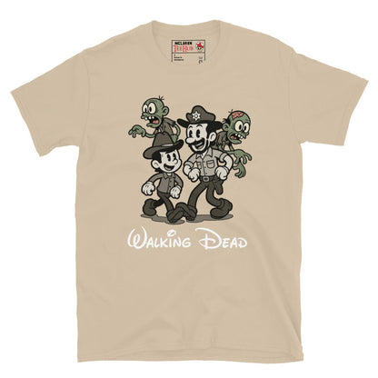 Walking Dead Retro Cartoon Zombie T-Shirt – Exclusive McLaren T-Hub Design