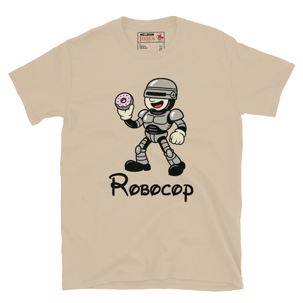 Robocop Inspired Rubber Hose Cartoon T-Shirt
