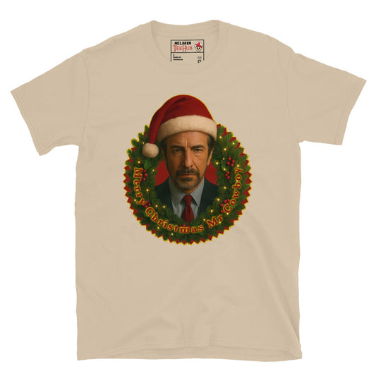 Die Hard Hans Gruber Christmas T-Shirt