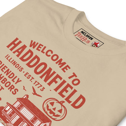 "Welcome To Haddenfield" Halloween Movie T-Shirt