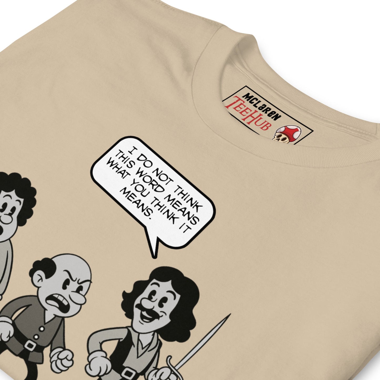 Inconceivable T-Shirt – Funny Princess Bride Cartoon Parody Tee