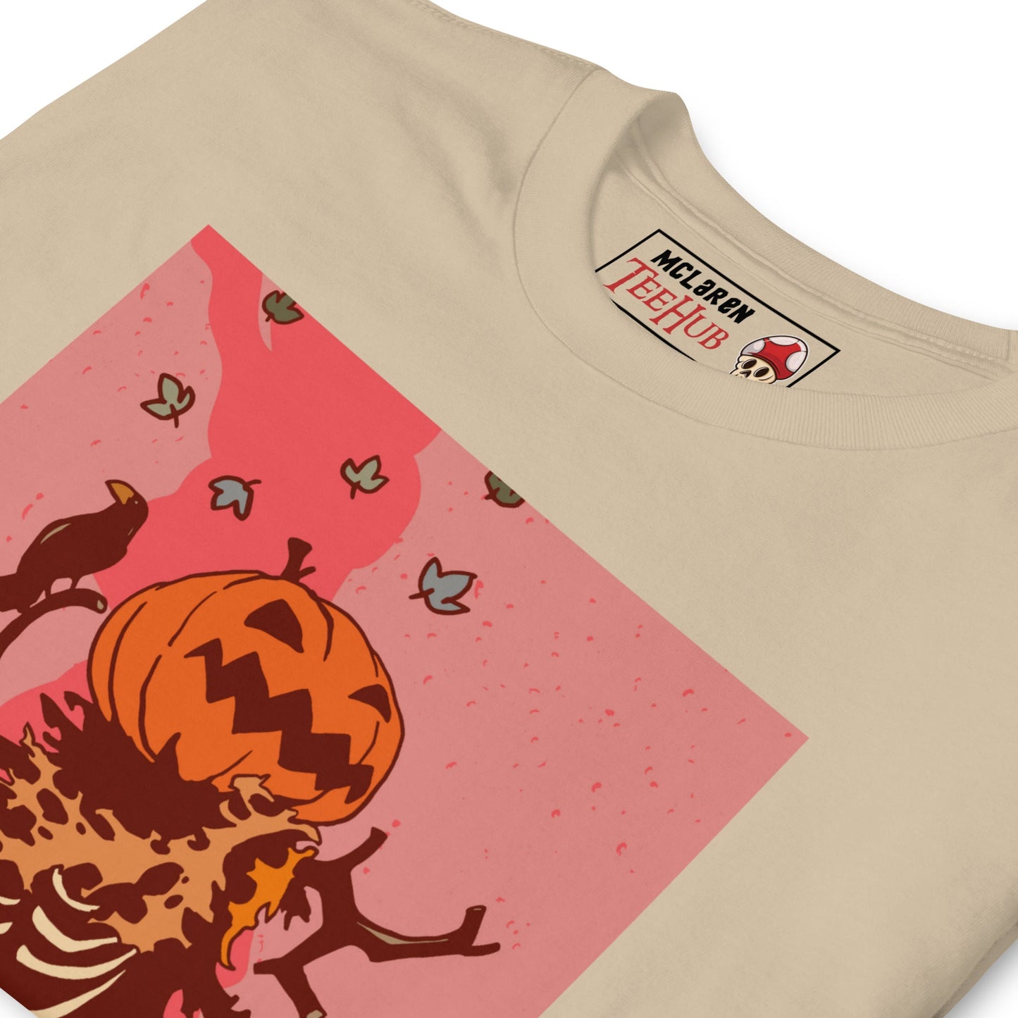 Pumpkin Skeleton Samhain Halloween T-Shirt