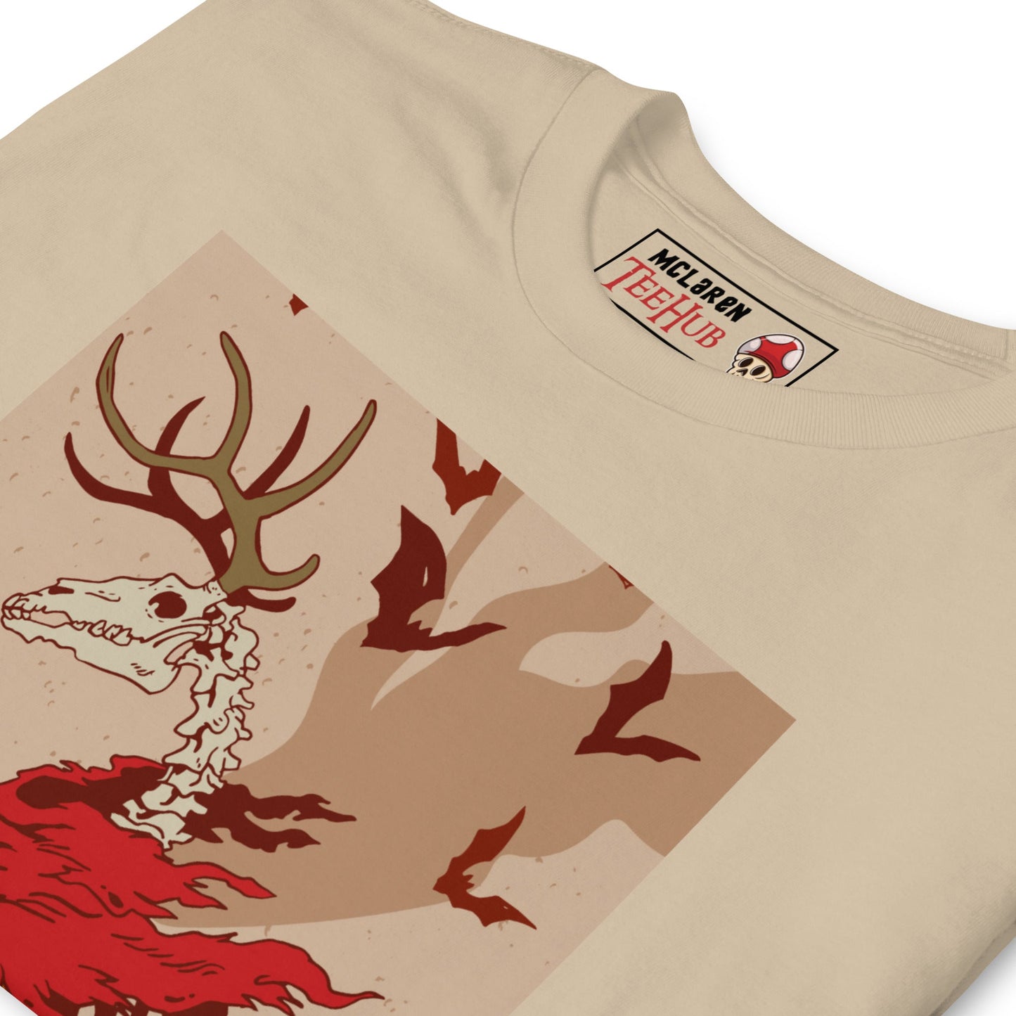 Wendigo Horror Halloween T-Shirt, Creepy Folklore Creature, McLaren T-Hub Exclusive