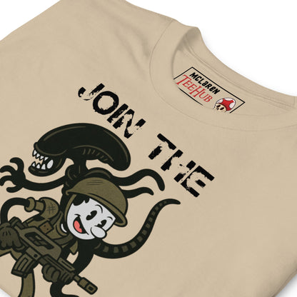 Aliens Join the Colonial Marines Retro T-Shirt