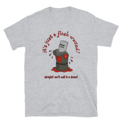 Monty python and the holy grail t-shirt. The Black knight.