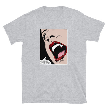 Vampire, Love at first bite t-shirt.