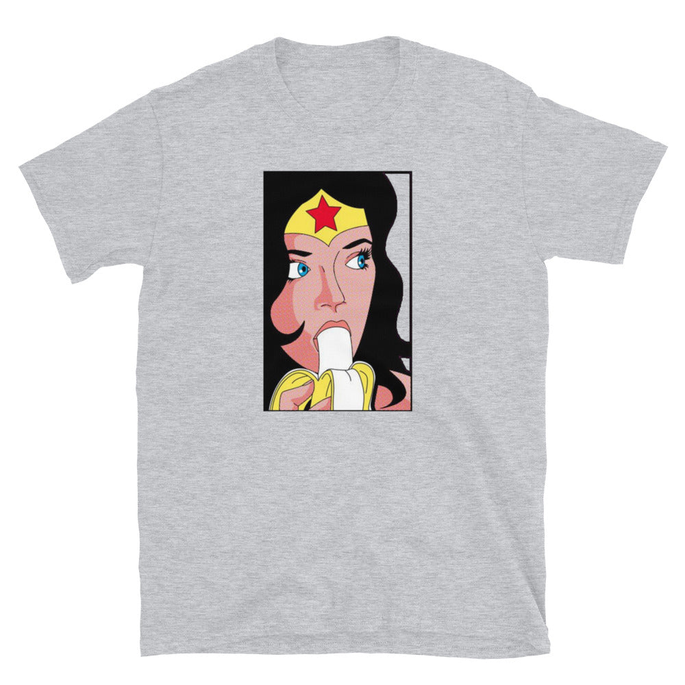 Wonderwoman Short-Sleeve Unisex T-Shirt, t-shirt wonderwoman, superhero t-shirt, t-shirt superhero, DC comics tshirt, DC HEREOS,