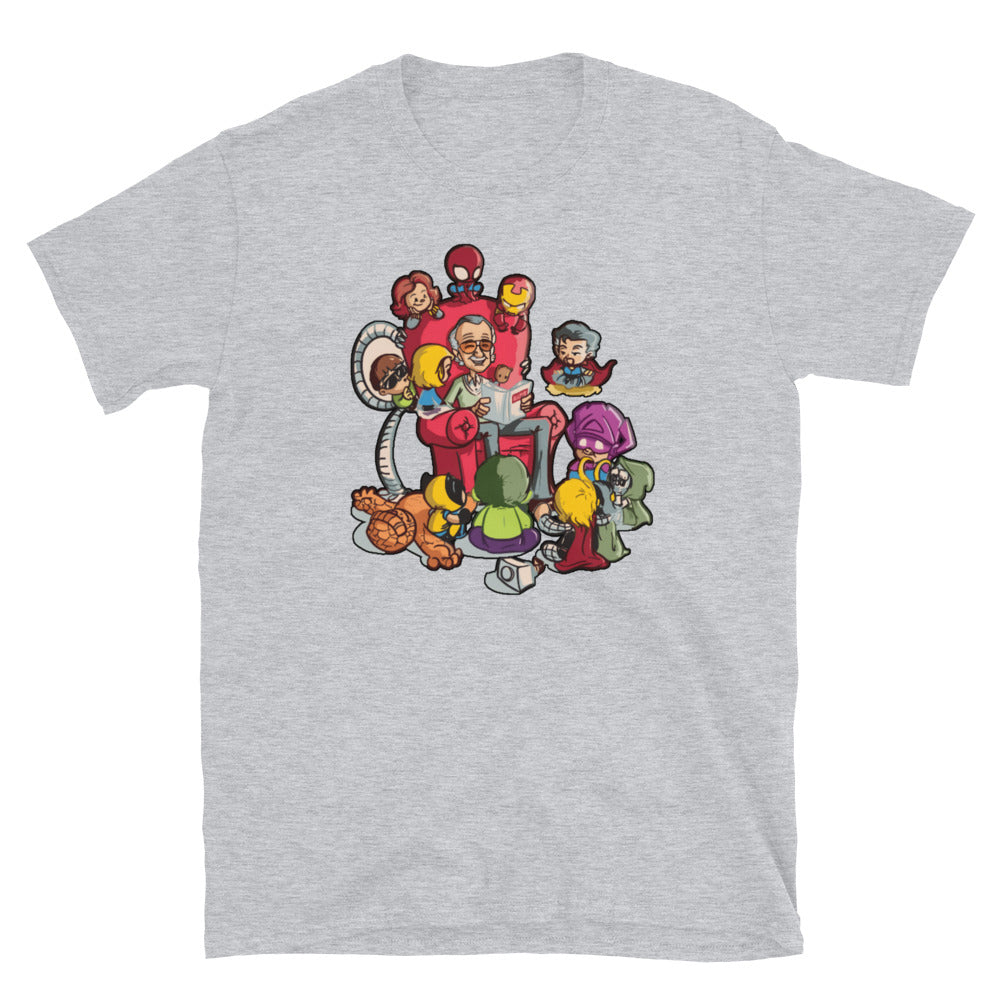 Marvel Style Unisex T-Shirt, T-Shirt Marvel style, Marvel Stan Lee T-Shirt, T-Shirt Marvel Stan Lee, Avengers, Xmen, Fantastic 4, MARVEL,