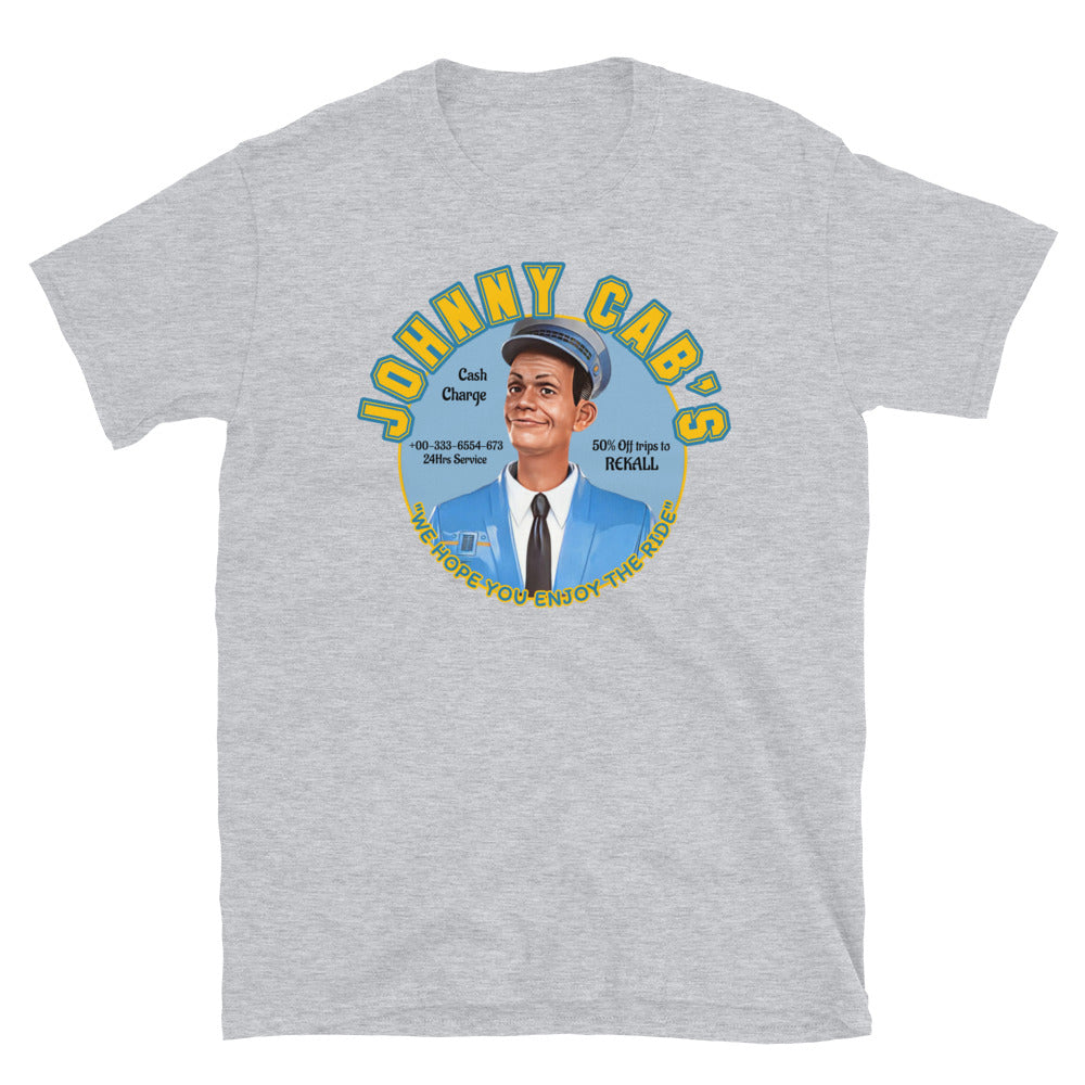 Total Recall Unisex T-Shirt, Total Recall t-shirt, Total Recall shirt, Johnny Cab t-shirt, Johnny Cab tshirt, Johnny Cab shirt, Total recal.