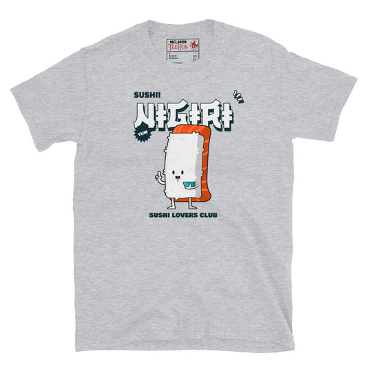 Nigiri Sushi Lovers Club T-Shirt – Funny Japanese Food Tee
