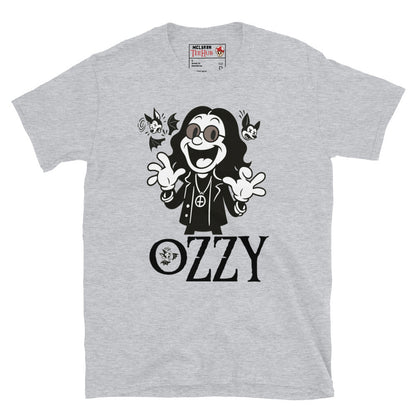 Cartoon Ozzy Osbourne Bat T-Shirt – Retro Rock Music Graphic Tee