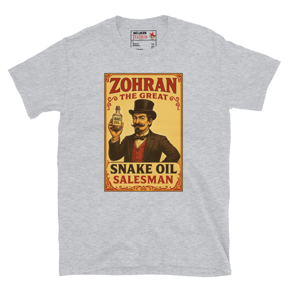 Zohran Snake Oil Salesman T-Shirt