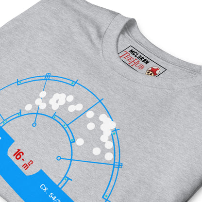 Aliens Motion Tracker t-shirt, tee. Aliens1986 movie t-shirt.