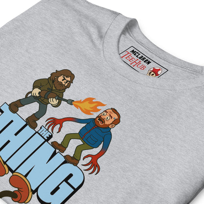 The Thing Cartoon Parody T-Shirt – Funny Retro Horror Design