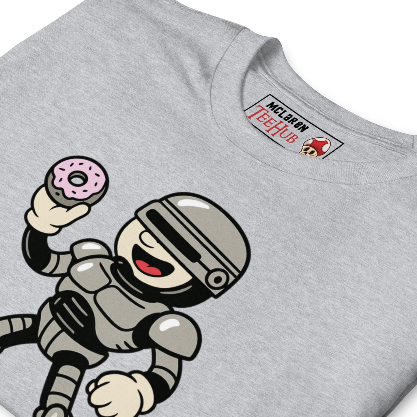 Robocop Inspired Rubber Hose Cartoon T-Shirt