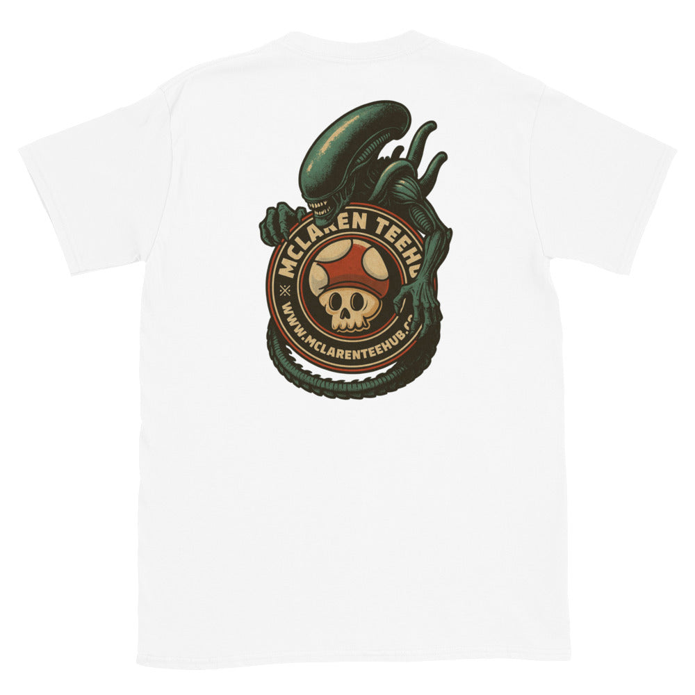 Xenomorph Logo Tee – McLaren Tee Hub Alien-Inspired T-Shirt