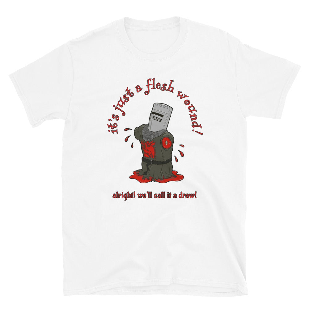 Monty python and the holy grail t-shirt. The Black knight.