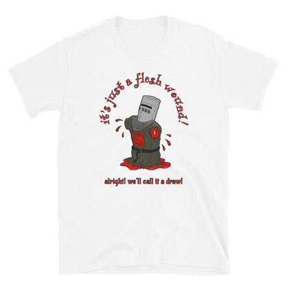 Monty python and the holy grail t-shirt. The Black knight.