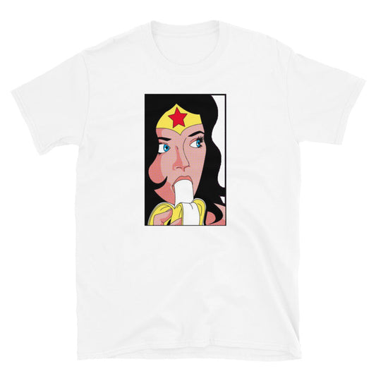 Wonderwoman Short-Sleeve Unisex T-Shirt, t-shirt wonderwoman, superhero t-shirt, t-shirt superhero, DC comics tshirt, DC HEREOS,
