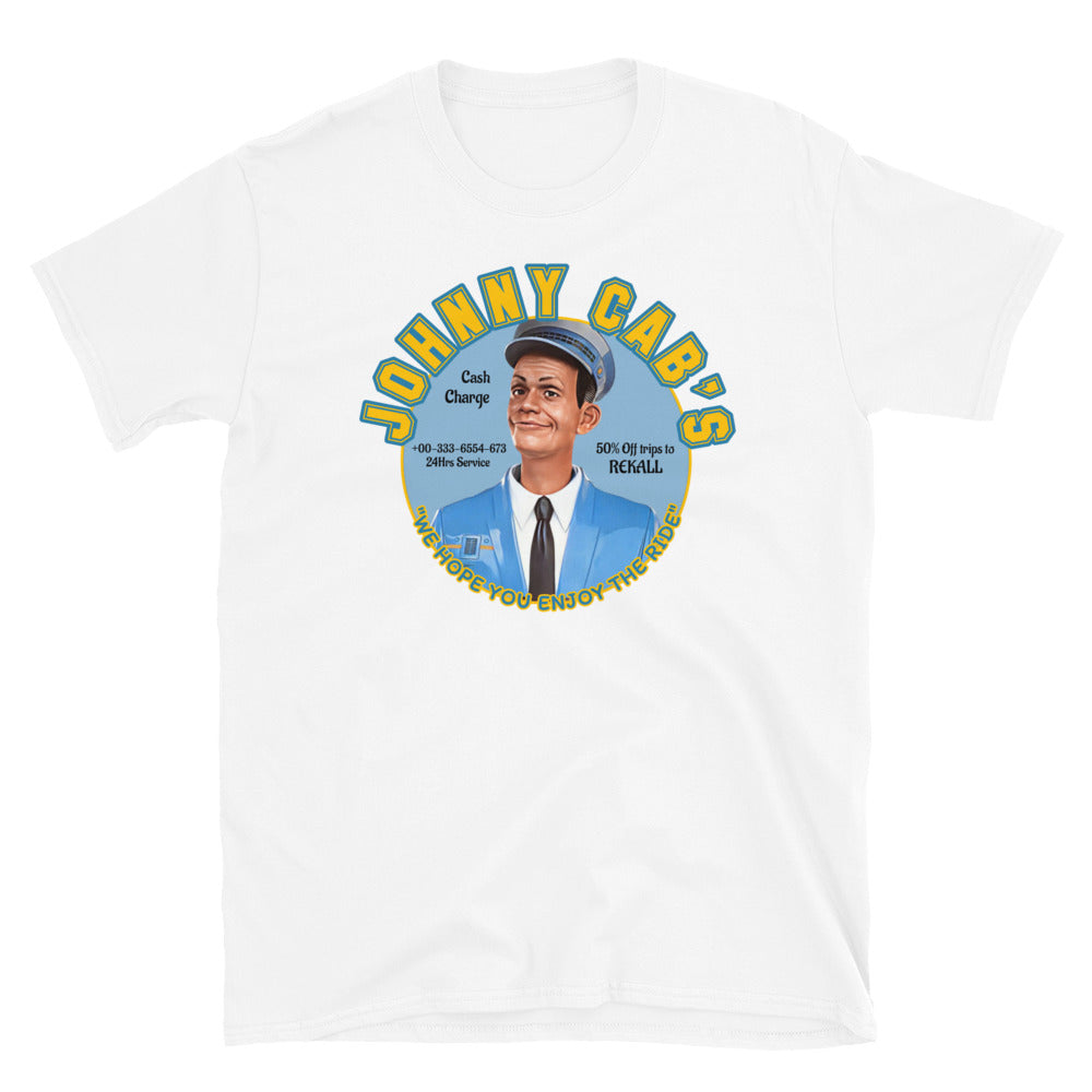 Total Recall Unisex T-Shirt, Total Recall t-shirt, Total Recall shirt, Johnny Cab t-shirt, Johnny Cab tshirt, Johnny Cab shirt, Total recal.