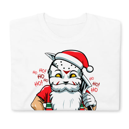 Jason Voorhees Santa Halloween Unisex T-Shirt