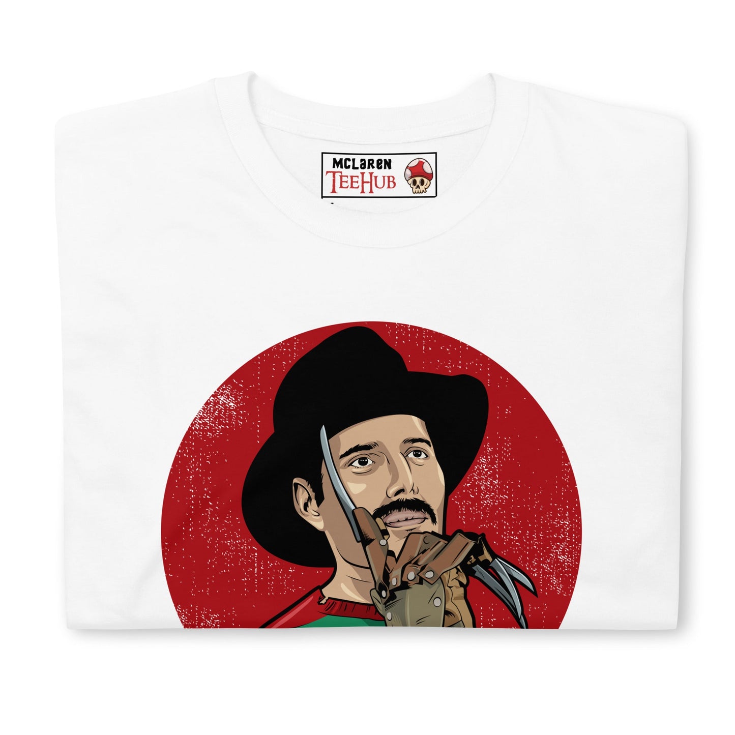 The Nightmare must go on, Freddy krueger, Freddie Mercury, Pop Culture Unisex T-Shirt