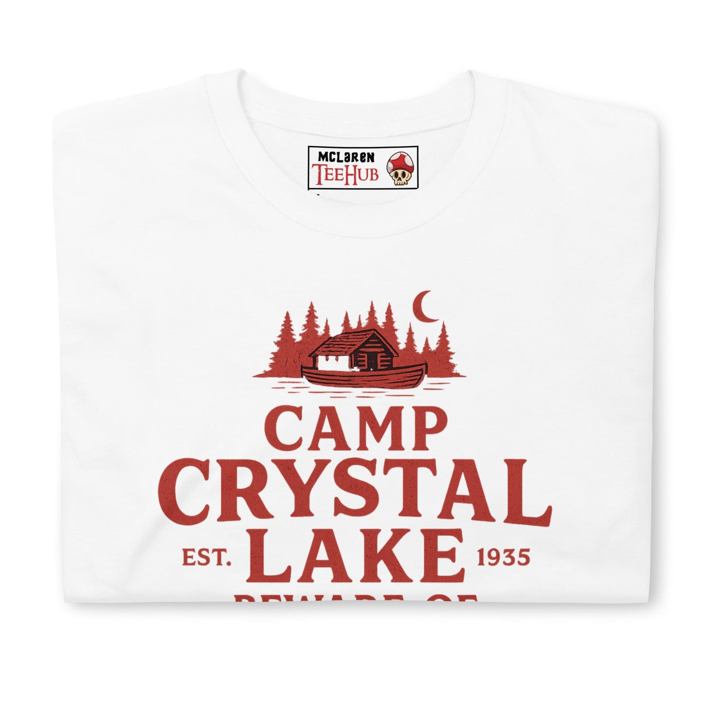 Camp Crystal Lake T-Shirt – Friday the 13th Horror Parody Tee