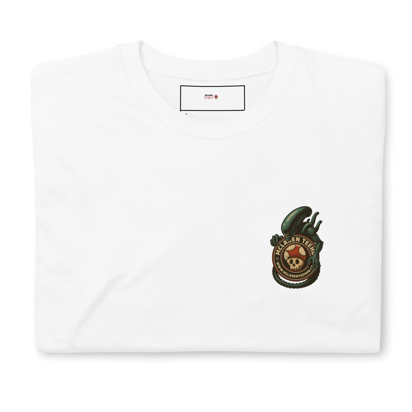 Xenomorph Logo Tee – McLaren Tee Hub Alien-Inspired T-Shirt
