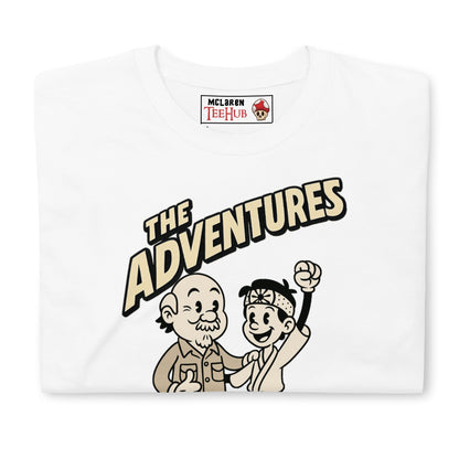 Retro Karate Kid T-Shirt – Mr. Miyagi & Daniel-San Vintage Cartoon Tee
