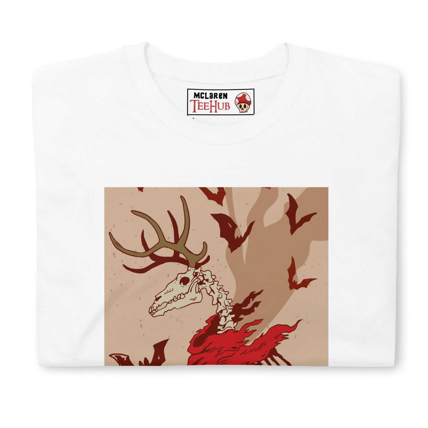 Wendigo Horror Halloween T-Shirt, Creepy Folklore Creature, McLaren T-Hub Exclusive