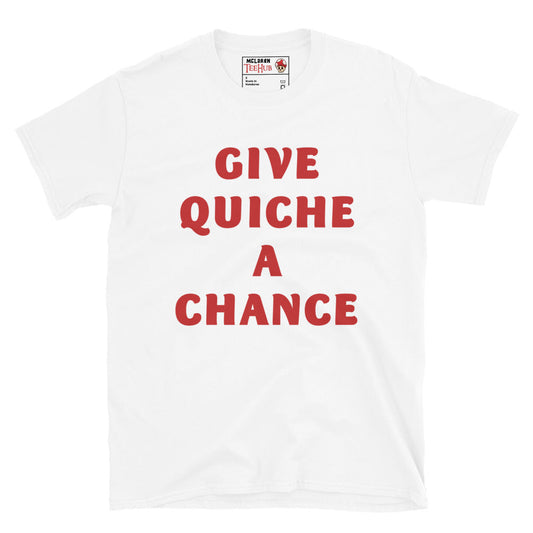 Give Quiche a Chance, Red Dwarf T-Shirt