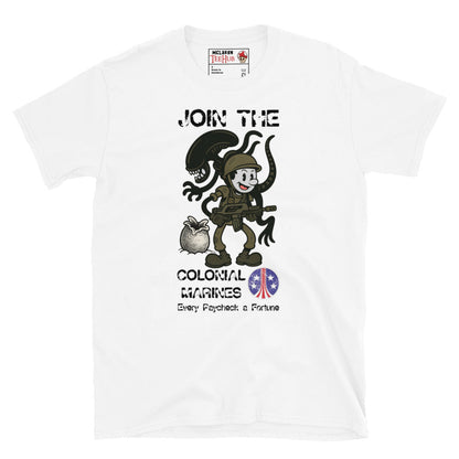 Aliens Join the Colonial Marines Retro T-Shirt