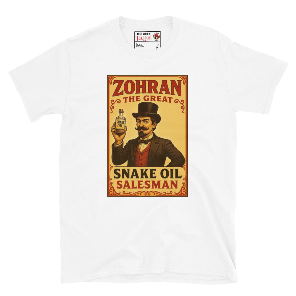 Zohran Snake Oil Salesman T-Shirt
