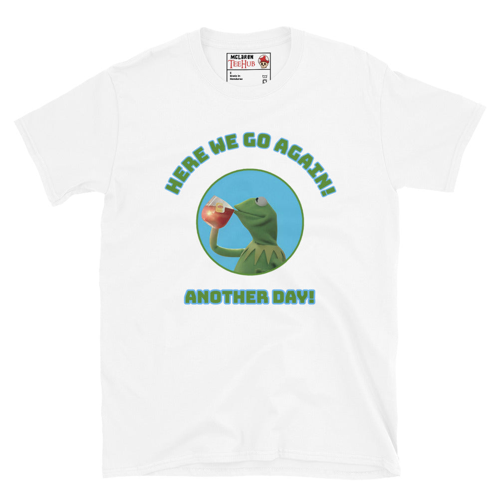 Kermit the frog style Unisex T-Shirt, T-Shirt Kermit the frog style, Muppets style T-shirts, T-shirts muppets style, work sucks T-Shirt,