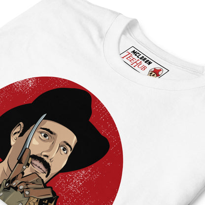 The Nightmare must go on, Freddy krueger, Freddie Mercury, Pop Culture Unisex T-Shirt