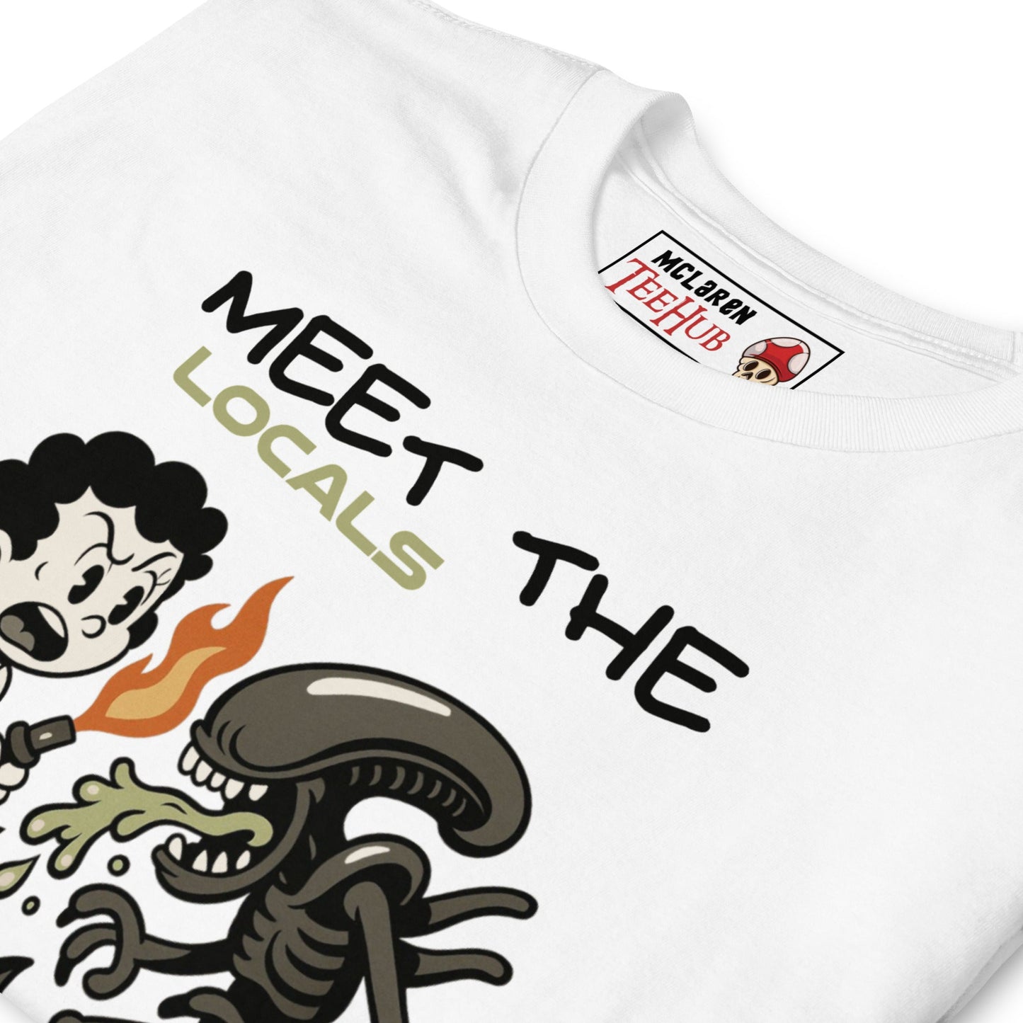 Aliens Movie "Meet the Locals" T-Shirt