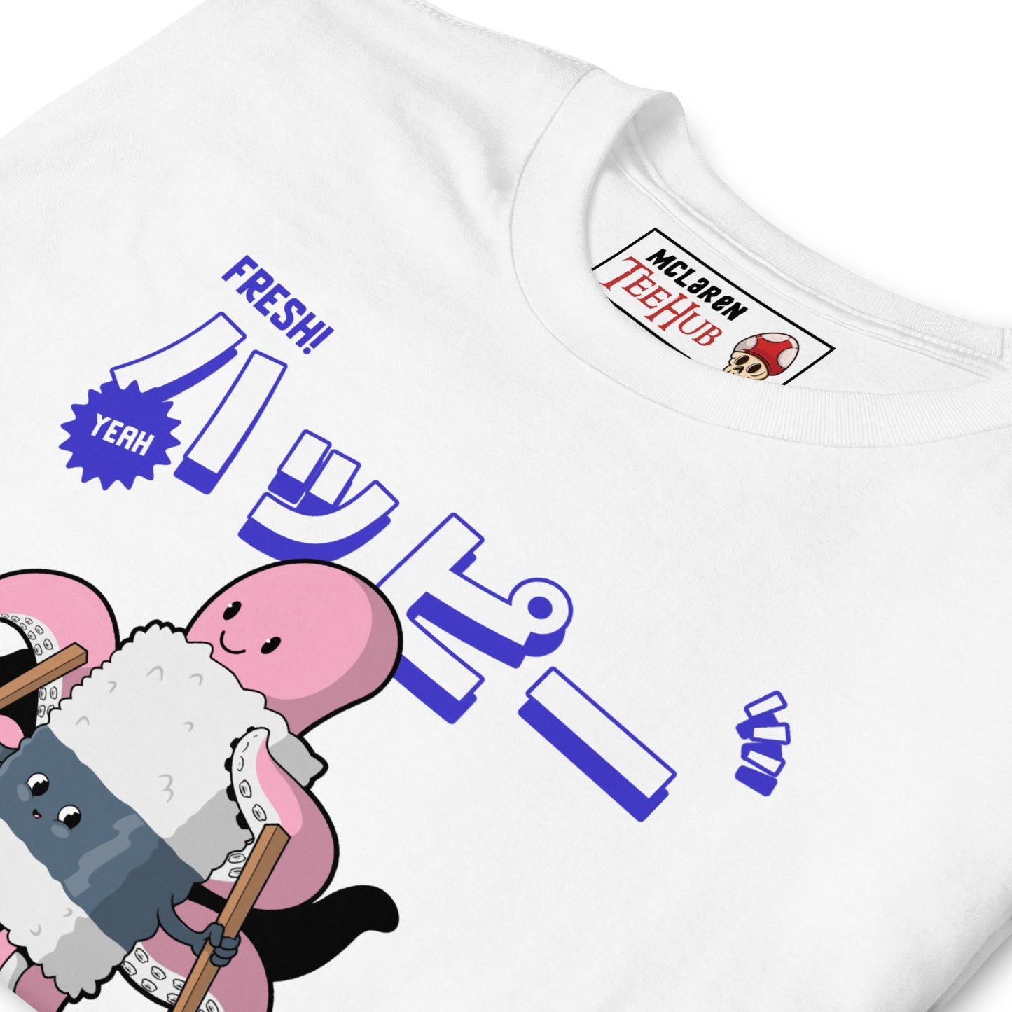 Funny Sushi Roll T-Shirt – I Like the Way You Roll Octopus Tee