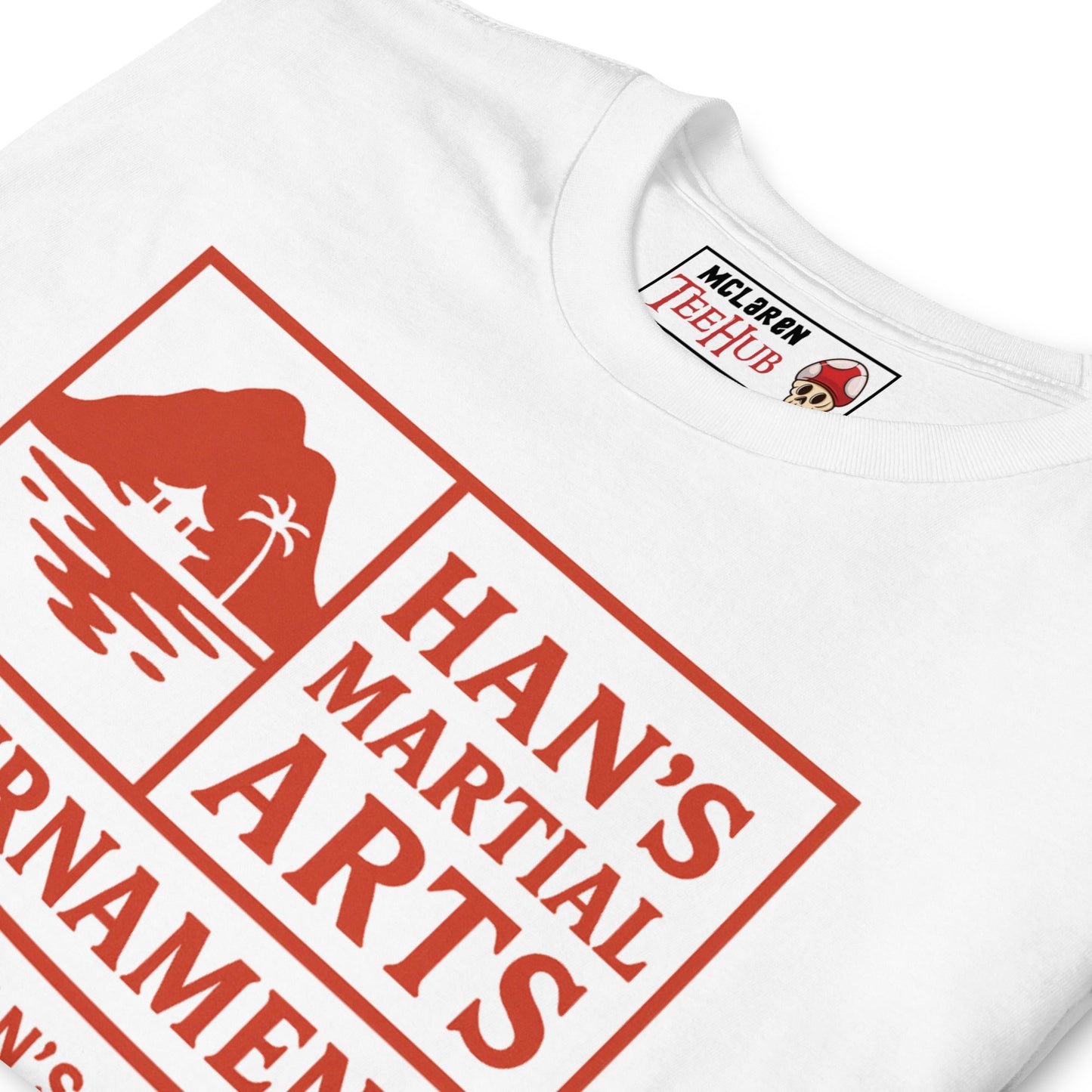 Han’s Martial Arts Tournament T-Shirt – Enter the Dragon 1973 Retro Tee