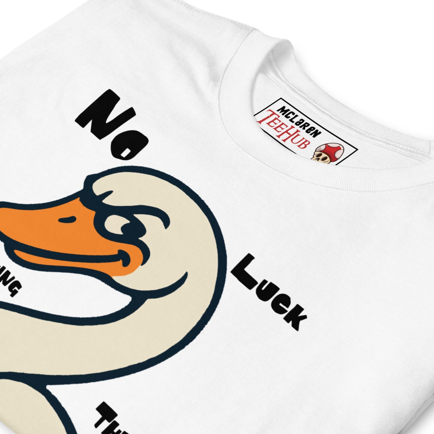 "No Luck Catching Them Swans" Funny Hot Fuzz Quote T-Shirt
